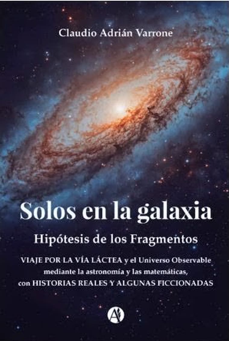 Portada del libro Solos en la galaxia, de Claudio Adrián Varrone